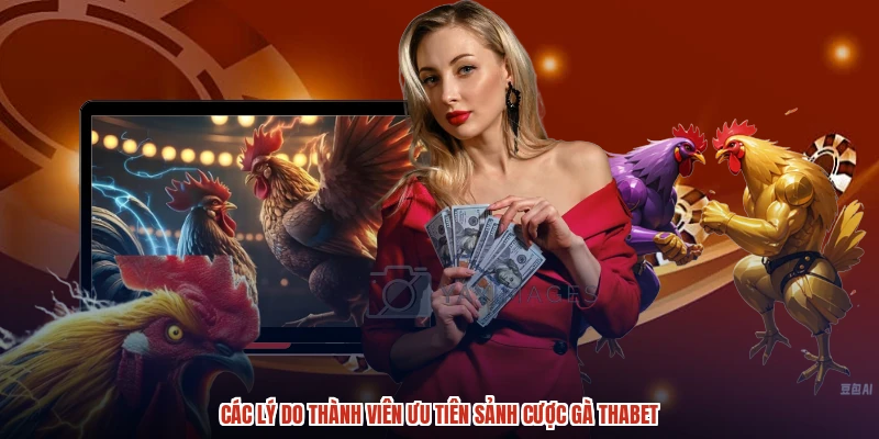 Các lý do thành viên ưu tiên sảnh cược gà THABET Các lý do thành viên ưu tiên sảnh cược gà THABET