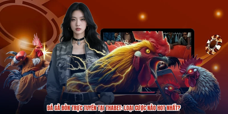 Đá Gà Đòn Trực Tuyến Tại THABET Loại Cược Nào Hot Nhất?