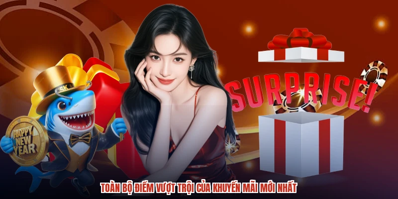 Toàn bộ điểm vượt trội của khuyến mãi mới nhất Toàn bộ điểm vượt trội của khuyến mãi mới nhất